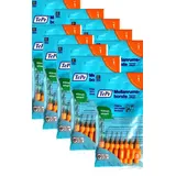 TePe Interdentalbürsten 10x TePe Original Interdentalbürsten - 0,45 mm orange 10x 8 Stück