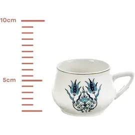 KARACA Espressotasse 0,1 l Weiß 6 St.