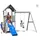 TheGoodGarden Spielturm Carol 2 Grau