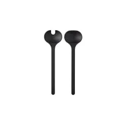 Mepal Silueta Salatbesteck, 2-teilig, aus nachhaltigen Material 105940041100 , Farbe: nordic black