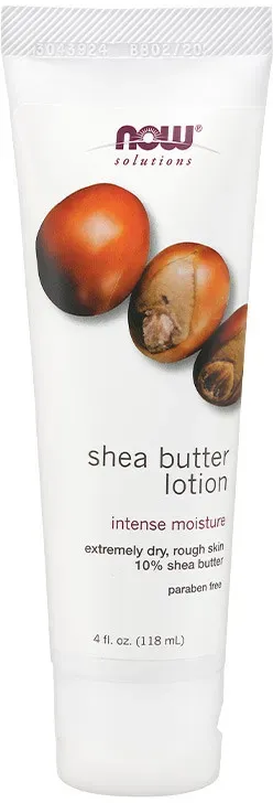 Now Foods Shea Butter Lotion - Natürliche Lotion mit Sheabutter (118 ml)