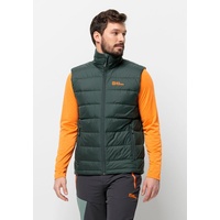 Jack Wolfskin »ATHER DOWN VEST M«, Gr. XXXL (60), black-olive, , 19894759-XXXL