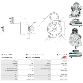AS-PL Starter S9033