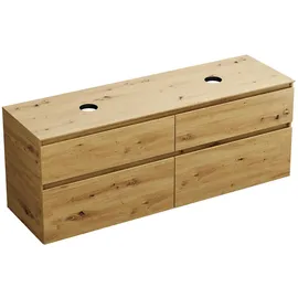 Burgbad Lin20 Waschtischunterschrank 160 x 61 x 49 cm Weiß
