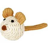 Trixie Seilmaus mit Rassel, 5 cm,