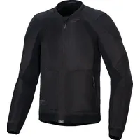 Alpinestars Troop-air Textiljacke - Schwarz/Schwarz / M