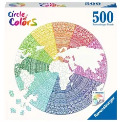 Ravensburger Puzzle - Circle of Colors - Mandala 500 Teile Puzzle