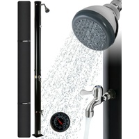 AREBOS Solardusche 20 L Gartendusche Pooldusche Außendusche Campingdusche Dusche