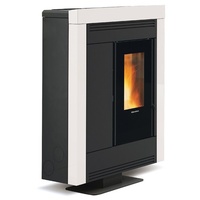 Extraflame Pelletofen Souvenir Steel Evo | weiss | 10,2 kW