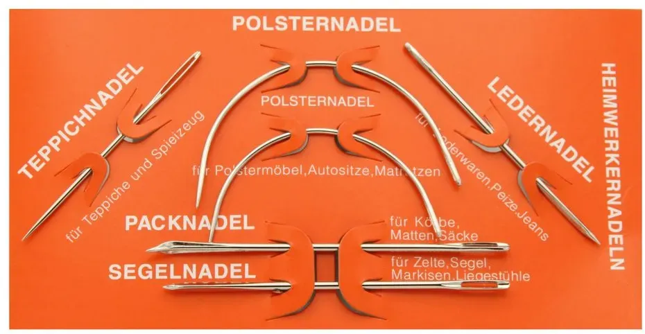 Nadelsortiment mit 6 Nadeln