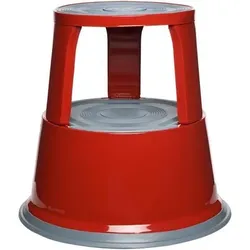 ALCO Rollhocker Metall bis 150kg rot