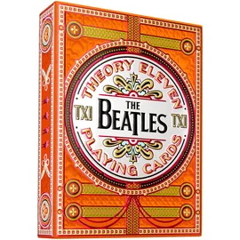 Theory 11 The Beatles Spielkarten Orange Version