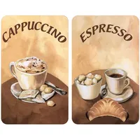 Wenko Kaffee Abdeckplatten 2 St.