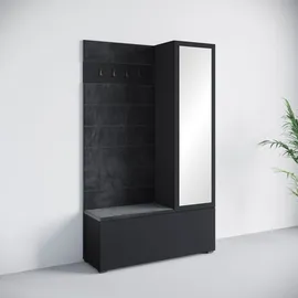 Home Affaire TEJO II Sitzbank 155 x 37,5 x 192 schwarz