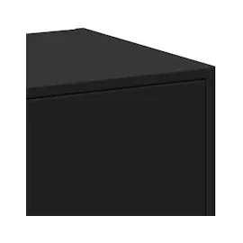 vidaXL Apothekerschrank 40 x 41 x 77,5 cm Schwarz