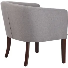 CLP Sessel Nemea Stoff grau/antik