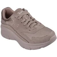 SKECHERS Damen Modern D'lux Sneaker, braun, 38 EU