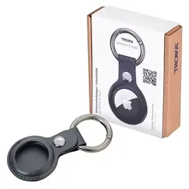 Troika® Schlüsselanhänger AIRTAG COVER schwarz