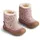 Wheat Delaney Schneestiefel Braun/Rosa 25