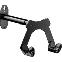 Wiltec Fahrrad Wandhalterung 39,8 x 16,7 x 32,6-42,6 cm bis 25 kg, Fahrradhalterung universell, Fahrradaufhängung Ø 55 mm Oberrohr & 45° Winkelverstellung