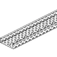 Niedax kabelkanal Kabelrinne mit Stecker - Kabeldose 60x200mm