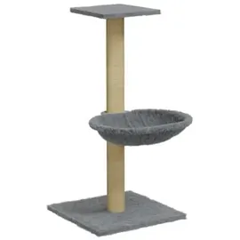 vidaXL Kratzbaum mit Sisal-Kratzsäule 74 cm grau