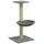 vidaXL Kratzbaum mit Sisal-Kratzsäule 74 cm grau
