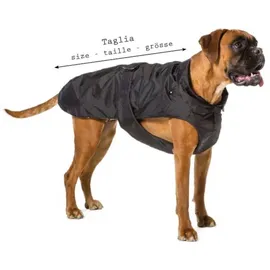 Fashion Dog Steppmantel für Hunde Schwarz 33 cm