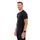 Nike Pro Dri-FIT Tight kurzarm Fitnessshirt Herren 010 black/white XXL