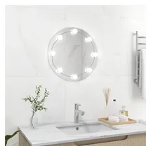 vidaXL Wandspiegel Rund 3078640 cm Silber