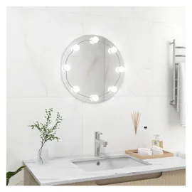 vidaXL Wandspiegel Rund 3078640 cm Silber