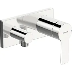 Hansa Hansamatrix Ligna Brausearmatur 44549583 chrom, UP-Einhebelmischer, Abgang vorne