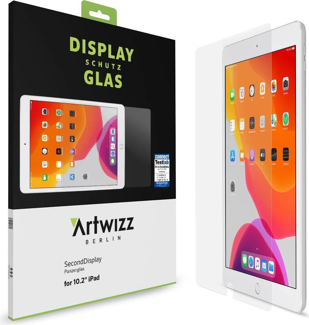 Artwizz SecondDisplay - Bildschirmschutz - 10.2" - für Apple 10.2"  iPad (7. Generation) (4835-2969)