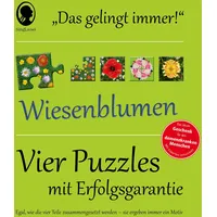 Singliesel GmbH Das "Gelingt-immer"-Puzzle Wiesenblumen. Das Puzzle-Spiel für Senioren mit Demenz