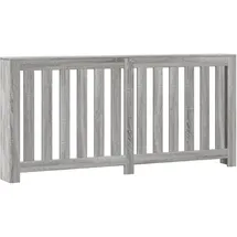 vidaXL Heizkörperverkleidung Grau Sonoma 175x20x82 cm