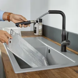 Villeroy & Boch Subway Style Shower Einhebelmischer Anthrazit