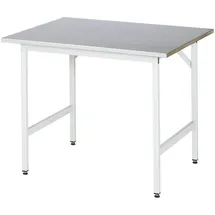 Certeo Arbeitstisch Stahl 1000x800x800-850mm grau