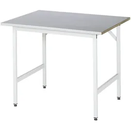 Certeo Arbeitstisch Stahl 1000x800x800-850mm grau