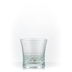 Crystalex Whiskyglas Grace klar geschliffen 280 ml 6er Set, Bleikristall, poliertem Schliff
