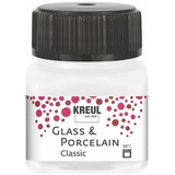 Kreul 16238 - Porcelain Classic metallic perlmuttweiß, 20 ml