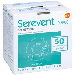 Serevent Diskus 60 Einzeldos.Pulver 120 Sp