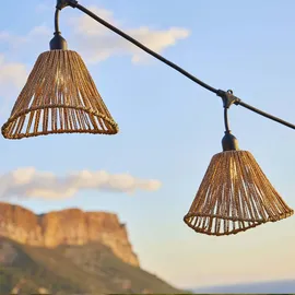 Lumisky LED-Lichterkette spritzwassergeschützt 6 m Warmweiß