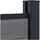 vidaXL Zaunelement WPC und Aluminium 1 x 1 m Grau