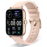 Smartwatch, Fitness Tracker Damen Herren Uhren Watch für Android IOS, Smartwatch (Fitness Tracker Uhr 1.69" HD Voll Touchscreen