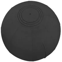 Alba Krapf Alba Ergonomischer Sitzball Stoff Schwarz 120 kg MHBALL N 65 mm x 65 mm
