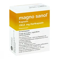 Magno Sanol Hartkapseln