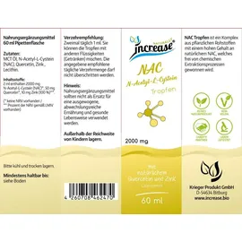 increase naturally Liposomales NAC N-Acetyl-L-Cystein Tropfen 180 ml