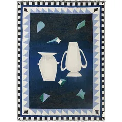&Tradition - Momento JH46 Decke, 130 x 180 cm, midnight blue