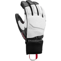 Leki Herren Handschuhe HS Griffin Prime 3D, weiss-schwarz, 9