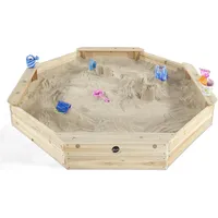 Plum Sandkasten achteckig natur (25058)